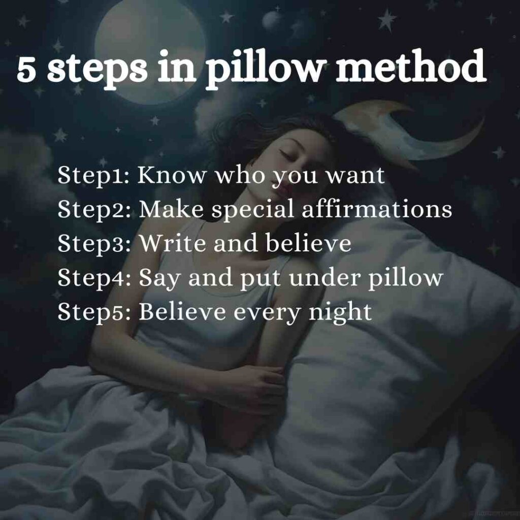 pillow method for manifestation