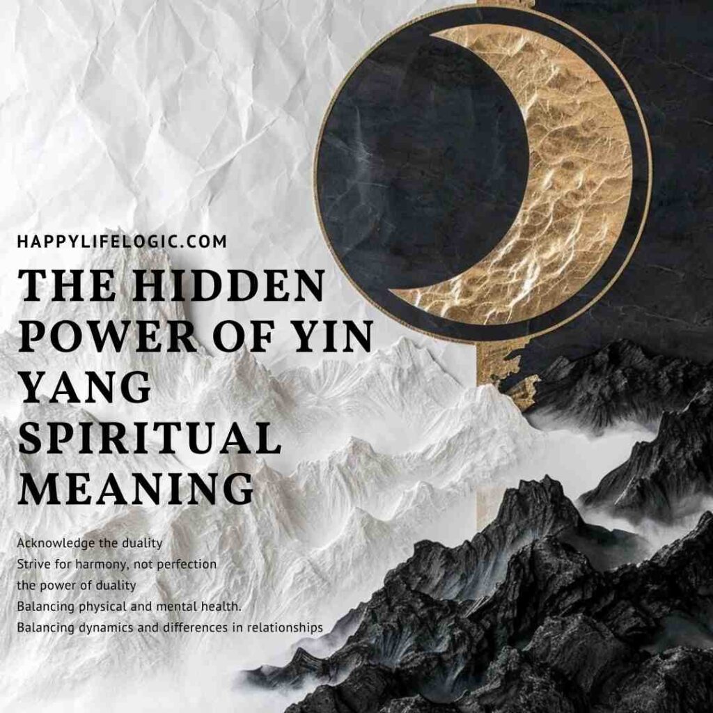 yin yang spiritual meaning