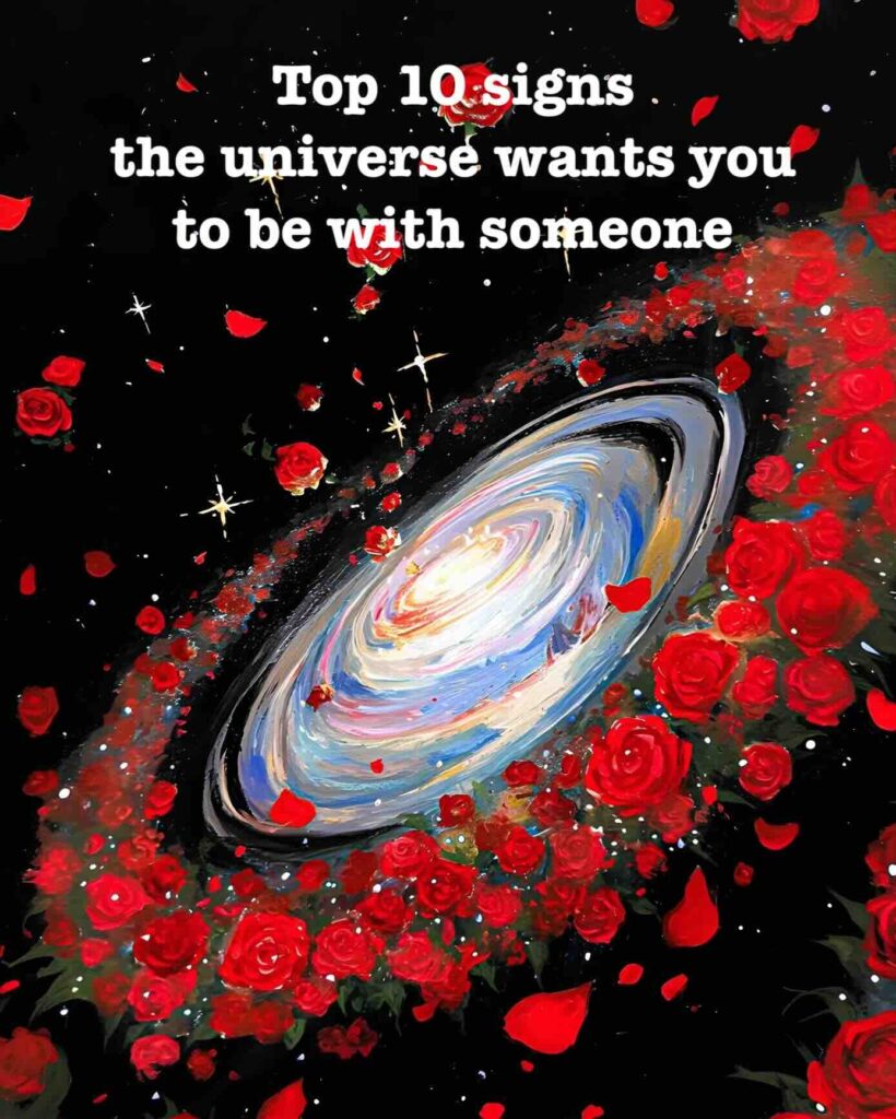 signs the universe wants you to be with someone